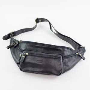 Große Gürteltasche im Vintage-Look