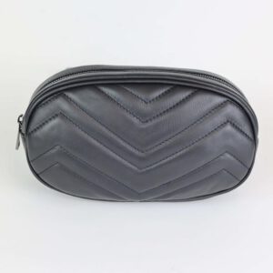 Stylische Gürteltasche aus Lammnappa Leder