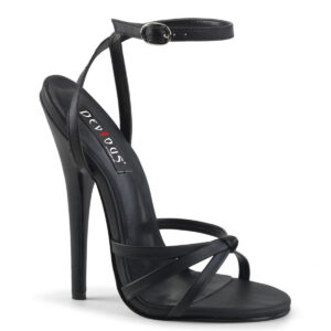 DOMINA-108 High-Heels Sandalette schwarz PU