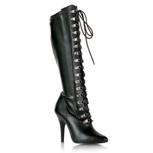 SEDUCE-2024 Kniehoher Schnürstiefel