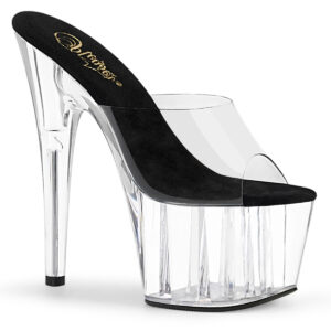ADORE-701 Durchsichtige Plateau Pantolette