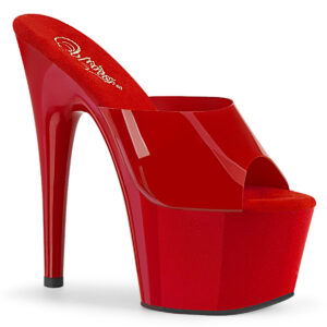 ADORE-701N Plateau Pantolette rot