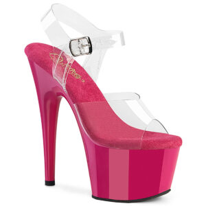 ADORE-708 High Heel Plateau Sandalette hot pink