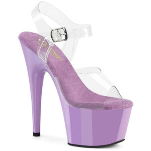 ADORE-708 High Heel Plateau Sandalette lavendel