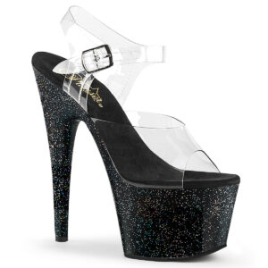 ADORE-708MG Plateau High Heels schwarz