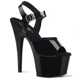 ADORE-708N Plateau Sandalette schwarz