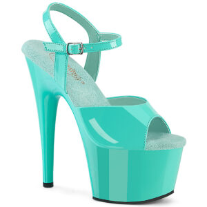 ADORE-709 High Heel Plateau Sandalette aqua