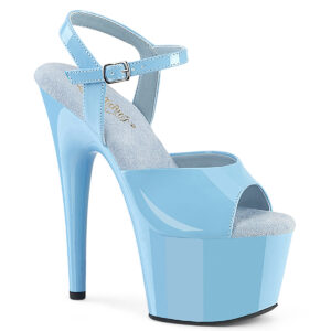 ADORE-709 High Heel Plateau Sandalette baby blau