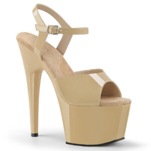 ADORE-709 High Heel Plateau Sandalette cream