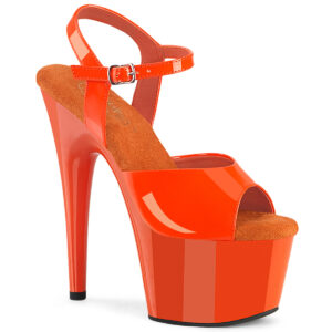 ADORE-709 High Heel Plateau Sandalette orange