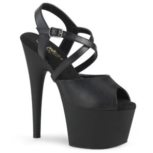 ADORE-724 High Heel Plateau Sandalette schwarz