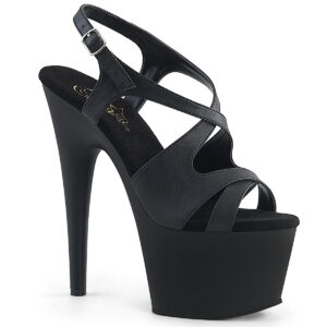 ADORE-730 High Heel Plateau Sandalette schwarz