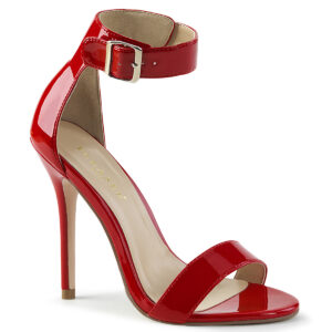 AMUSE-10 High Heel Sandalette rot Lack