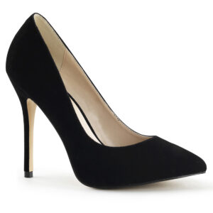 AMUSE-20 High Heel Pumps schwarz Samt