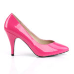 Klassische Pumps hot pink Lack mit 10 cm Absatz von Pleaser USA,