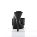 High Heel Pantolette in schwarz Lack mit Mini-Plateau Fabulicious by Pleaser, 11,5 cm Absatz, 1 cm Plateau.